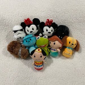 Disney Character Plush Toy Set - Multicolor